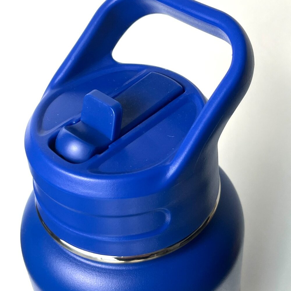 Reebok Water Bottle - Stainless Steel 32oz Blue - Picture 4 of 5